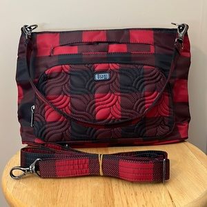 Lug Samba XL Buffalo Check Red